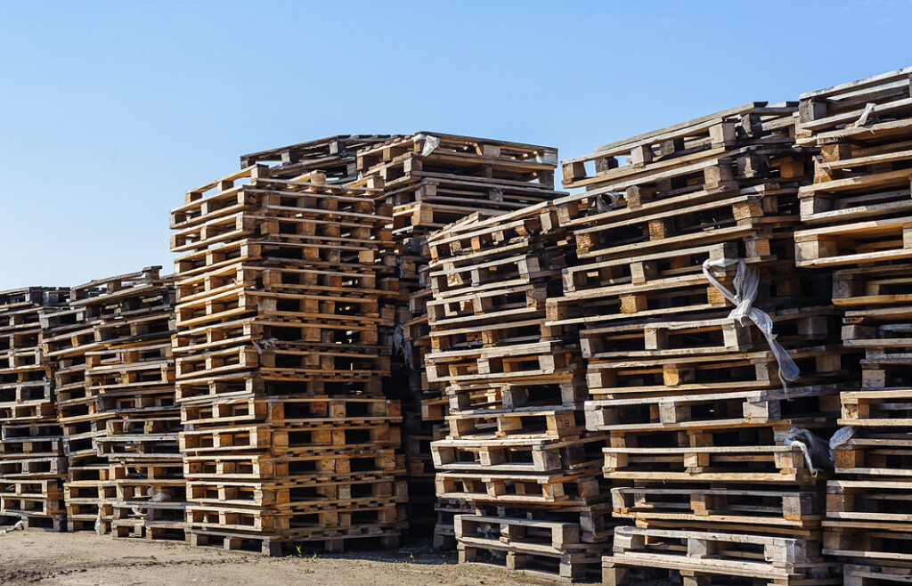 Pallets for recycling