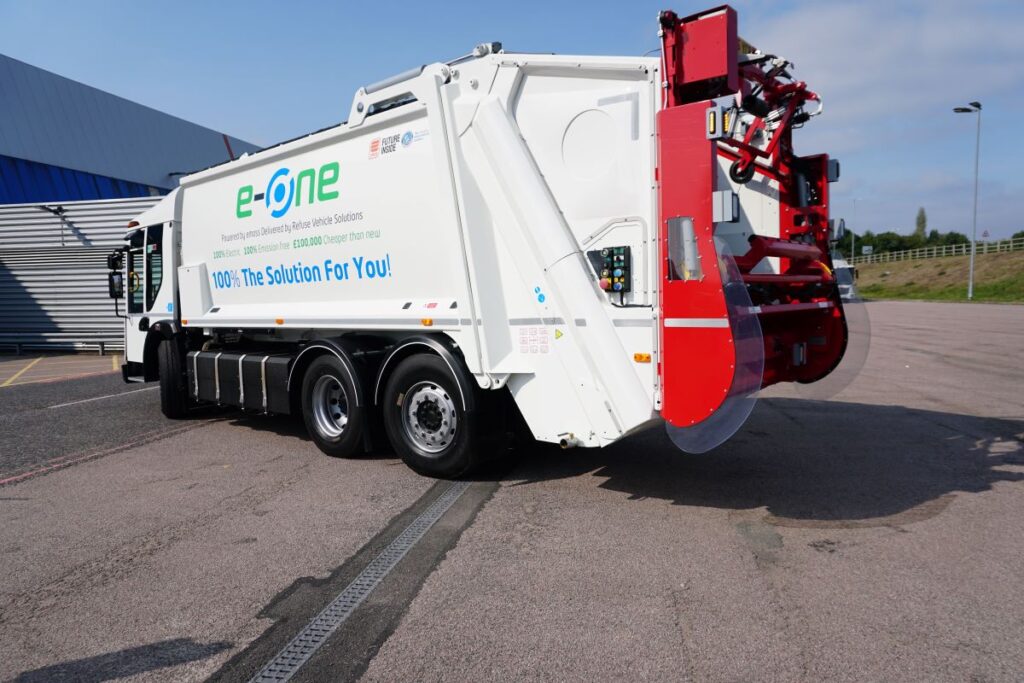 A refuse collection vehicle