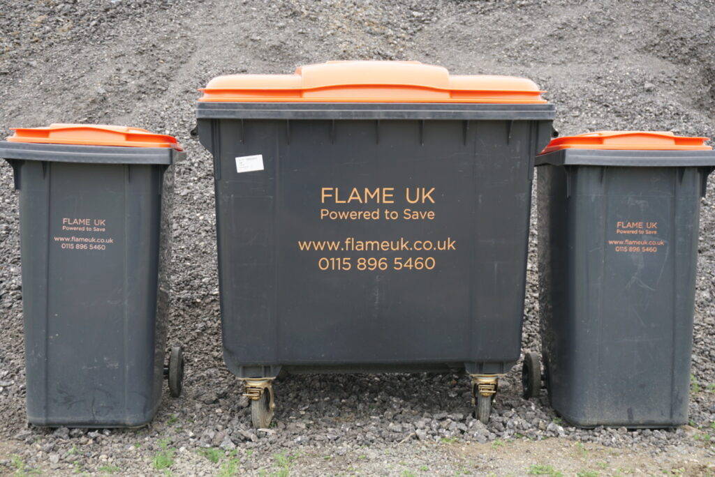 Flame UK different sized bins