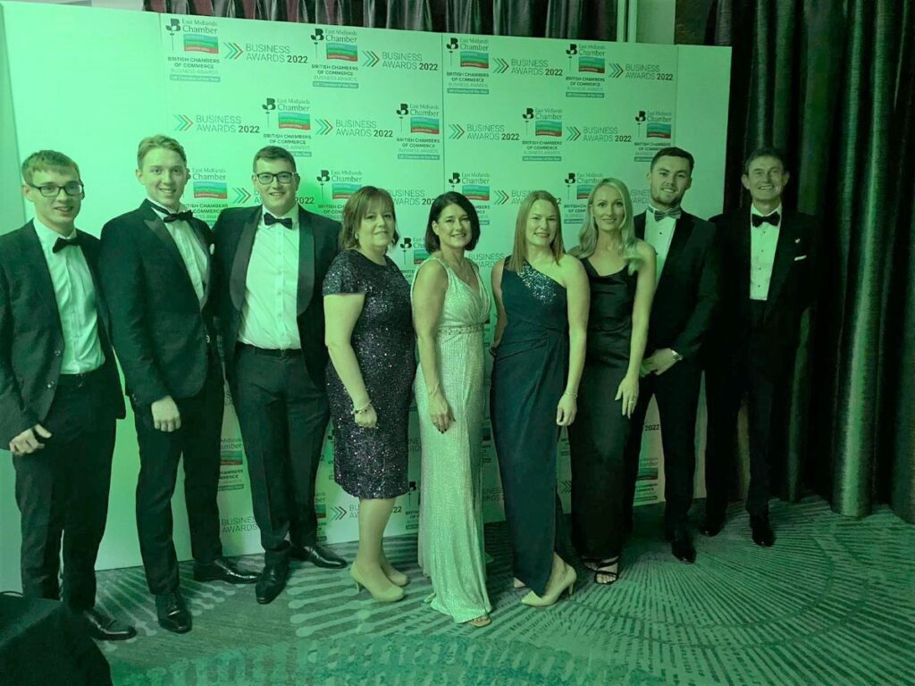 The Flame UK team at the Chamber Celebration