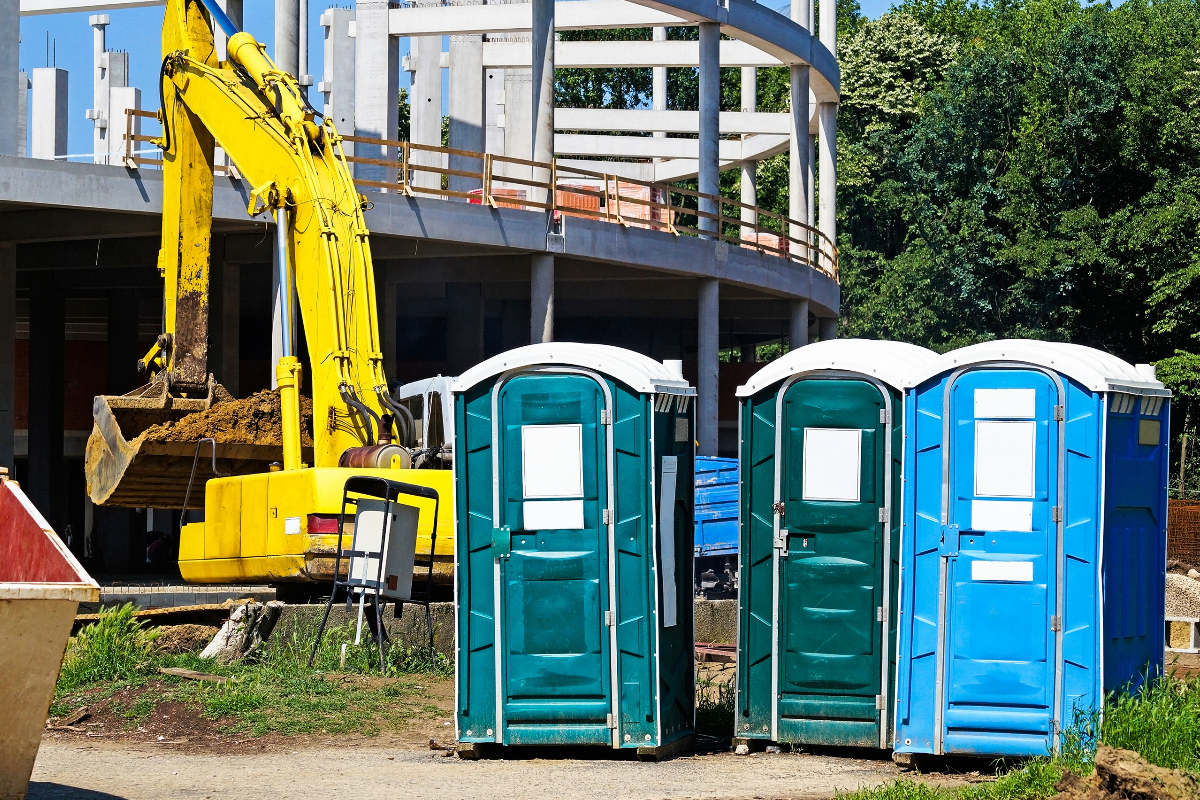 Washroom Services for Construction Sites